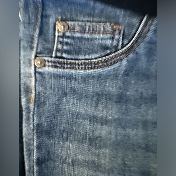 Motherhood Maternity Indigo blue distressed maternity jeans - Picture 15 of 16